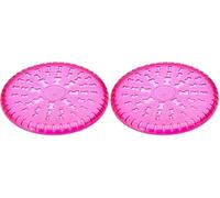 Kerbl Pet Frisbee ToyFastic Caoutchouc, Pink, Ø23,5cm (Lot de 2)