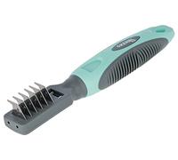 Kerbl Pet Peigne à étriller Turquoise/Gris, 18cm
