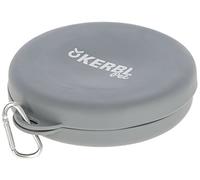 Kerbl Gamelle de voyage pliable Pet Gris 2x300 ml avec mousqueton