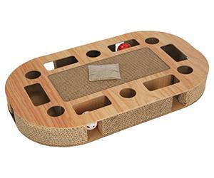 Kerbl Pet Griffoir pour Chat Ovalo 52X31X8,5cm, avec Catnip
