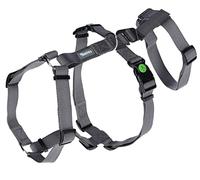 Kerbl Pet Harnais Anti-Panique, Gris, Tour de Cou 38-52cm, Largeur de Sangle 20mm, pour Chiens anxieux, Robuste, réglable