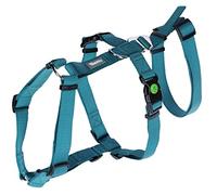 Kerbl Pet Harnais Anti-Panique, pétrole, Tour de Cou 30-41cm, Largeur de Sangle 15mm, pour Chiens anxieux, Robuste, réglable