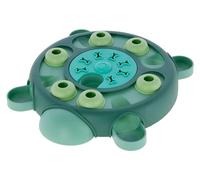 Kerbl Pet Jouets de réflexion et d'apprentissage Turtle, Jouets pour Chiens, Turquoise, 25x28x5cm, polypropylène, remplissable, Facile à Nettoyer