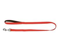 Kerbl Pet Laisse avec poignée Souple Miami, Laisse pour Chien, Rouge, 100cmx20mm, Nylon, résistante à l'eau et à la saleté