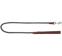 Kerbl Pet Laisse Courte Phoenix Bleu/Marron, 100cm, 9mm