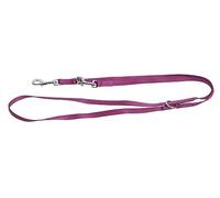 Kerbl Pet Laisse Miami, Laisse pour Chien, Violet, 200cmx20mm, Nylon, réglable sur 3 Positions