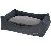 Kerbl Pet lit Douillet Platin Ortho, Coussin pour Chien, Gris, 110x75x27 cm, Polyester, Coussin réversible Amovible
