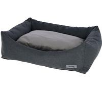 Kerbl Pet lit Douillet Platin Ortho, Coussin pour Chien, Gris, 80x60x25 cm, Polyester, Coussin réversible Amovible