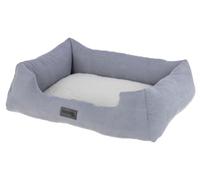 Kerbl Pet Lit Douillet Zoe, lit pour Chien, Coussin pour Chien, 100% Polyester, Velours côtelé, 61 x 48 x 18 cm, pour Chiens et Chats, Doux, indéformable, antidérapant, Lavable à 30 °C