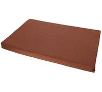 Kerbl Pet Matelas en Mousse à mémoire de Forme Oliver, Rouille, 115 x 75 x 8 cm, Panier pour Chien, Coussin pour Chien, Mousse, Chiens