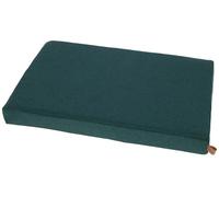 Kerbl Pet Matelas en Mousse à mémoire de Forme Oliver, pour Chiens avec problèmes d'articulations, Orthopédique, Housse Lavable, fabriqué en Italie, Vert Anglais, 80x50x8 cm