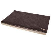 Kerbl Pet Matelas Multifonctions pour Chiens, orthopédique, surmatelas d'incontinence intégré, Mousse à mémoire de Forme, Housse Lavable, Beige|Brun, 72x50x7 cm