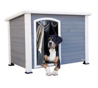 Kerbl - Niche pour chien Kenny - Bois blanc/gris 113 x 77 x 81 cm