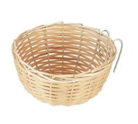 Kerbl Pet Nid pour Oiseaux Exotiques Bambou, H.5,5cm, Ø10cm