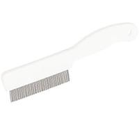 Kerbl Pet Peigne dépoussiérant Blanc, 13cm, 3pcs