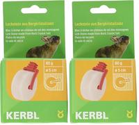 Kerbl Pet Pierre à lécher de l'Himalaya Ø5cm, 80g (Lot de 2)