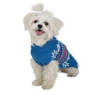 Kerbl Pet Pull-Over Ellmau Rouge/Blanc, Taille S, 35cm