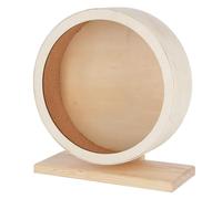 Kerbl Pet Roue pour Hamster en Bois, Ø 29cm, avec Surface de Course en liège, fermée, sûre, ménage Les Griffes, silencieuse, idéale pour Hamsters, Autres Petits rongeurs