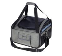 Sac voiture - KERBL - Vacation - Gris/bleu - 44x35x30 cm - Laisse courte intégrée