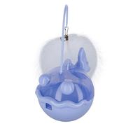 Kerbl Pet Snackball Poisson, Jouet pour Chat, Lilas, 11 x 9 x 17 cm, pour Chats de Tous âges, avec Plume et Clochette, Robuste