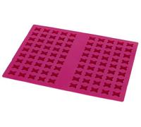 Kerbl Pet Tapis de cuissont, Biscuits pour Chiens, Cookies pour Chiens, 32,5 x 23 x 1,2 cm, sans bisphénol A, Silicone, 90 pièces, Forme d'os, qualité Alimentaire, Convient pour Un Usage dans Le Four