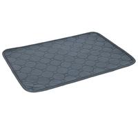 Kerbl Pet Tapis urinaire, pour Animaux domestiques souffrant d'incontinence, Absorbant, Lavable en Machine, Antidérapant, pour Caisse de Transport et lit de Chien, Gris, 40x28 cm