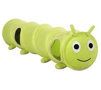 Kerbl Pet Tunnel pour Chat Raupe Vert Clair, 170cm, Ø30cm