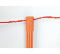 Kerbl Piquet de rechange pour filet à volaille électrique 112 cm 2 pointes (double pointe)