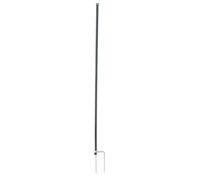 Kerbl Piquet de remplacement pour clôture volaille de 112 cm noir avec double pointe