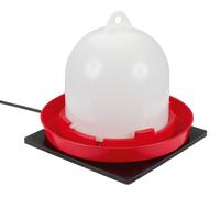 Kerbl Plaque chauffante pour abreuvoir volailles et petits animaux - 24 x 24 x 0,7 cm