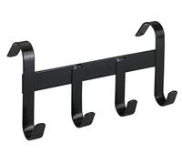 Kerbl Porte-Bridon avec 4 Crochets en Métal pour Cheval Noir, 1 Unité (Lot de 1)