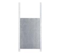 Porte poulailler coulissante - KERBL - Alu - 22 x 33 cm - Taille S