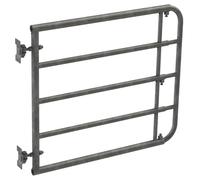 Kerbl Porte de pâturage réglable (Largeur 1,0 à 1,7 m, Hauteur 90 cm, Porte Stable en Acier galvanisé à Chaud, kit de Montage Standard Inclus, clôture de pâturage) 442904