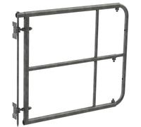 Kerbl Porte de pâturage réglable pour Les propriétaires de Chevaux, 90cm, Largeur réglable 1-1,7m, Acier galvanisé à Chaud, Robuste, Durable