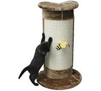 Arbre a chat Poteau tronc angulaire 58cm Brun