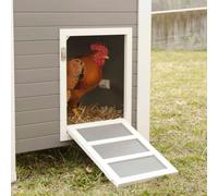 Kerbl Poulailler Barney Plastique 137x73x83 Cm Gris Et Blanc