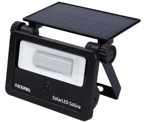 Kerbl Projecteur extérieur LED SolarLED Solina Lampe solaire compacte à batterie