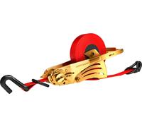Quickloader Kerbl Sangle d'arrimage Automatique, 37184, 600/1200 kg, Rouge/Rouge
