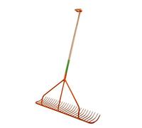 Kerbl Râteau à Main avec Tige extérieure et Manche 122 cm