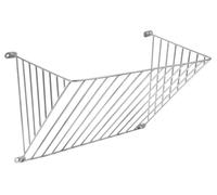 Kerbl Râtelier Simple Zingué pour Cheval 40 mm