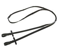 KERBL Rênes Anti-Dérapants pour Cheval Noir/Brun 20mm 1 Unité