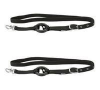 Kerbl Rênes latérales 2 pcs Noir Poney 323599 Noir G