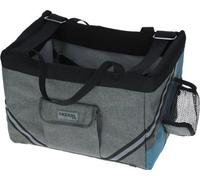 KERBL Sac à vélo de vacances pour chien/chat gris-bleu jusqu'à 7 kg - 38x25x25 cm