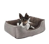 Kerbl Panier corbeille Samuel – 50 x 40 x 15 cm – Argent et gris – Pour chien