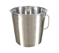 Seau en acier inoxydable - hauteur 22,0 cm - 8,5 litres