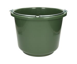 Kerbl Seau d'étable et de chantier 12 L plastique, version extra solide