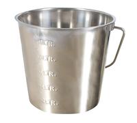 KERBL 29377 Seau en Acier Inoxydable pour Élevage/Agriculture Urbaine 12,3 L