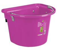 Kerbl Mangeoire pour cheval de compétition Covalliero avec crochet Rose 12 L