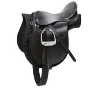Kerbl Selle Cuir Noir Noir