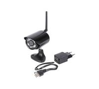 Kerbl Caméra SmartCam HD – Surveillance mobile, vision nocturne, contrôle par application, noire